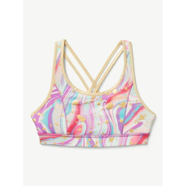 Justice Girls Reversible Sports Bra, Sizes XSXL