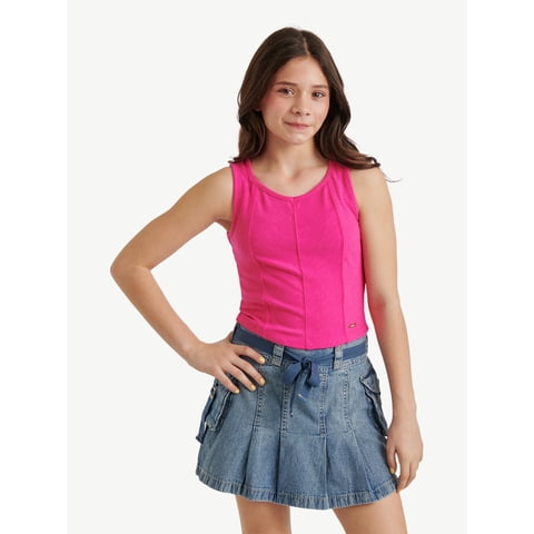 Girls Rib Tank, Sizes XS - XLP