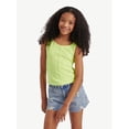 thumbnail image 1 of Justice Girls Rib Tank, Sizes XS - XLP, 1 of 6