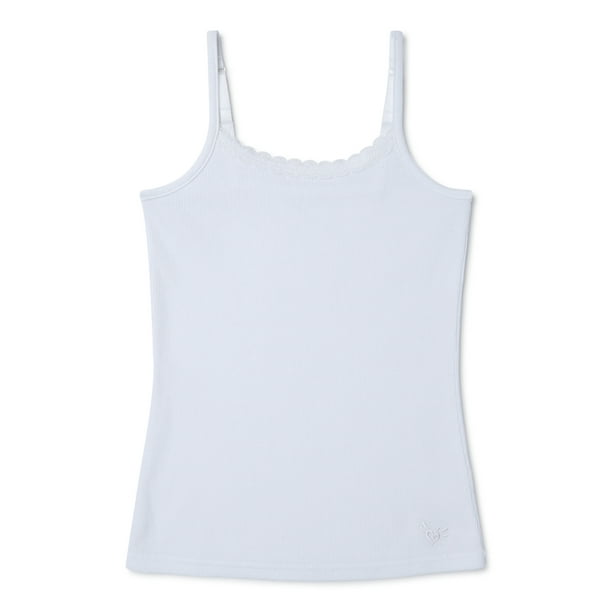 Justice Girls Ribbed Braless Layering Cami, Sizes 5-18 & Plus - Walmart.com