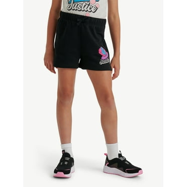 Justice Girls Ring Pop Bazooka Collab Fleece Short, Sizes XS-XLP