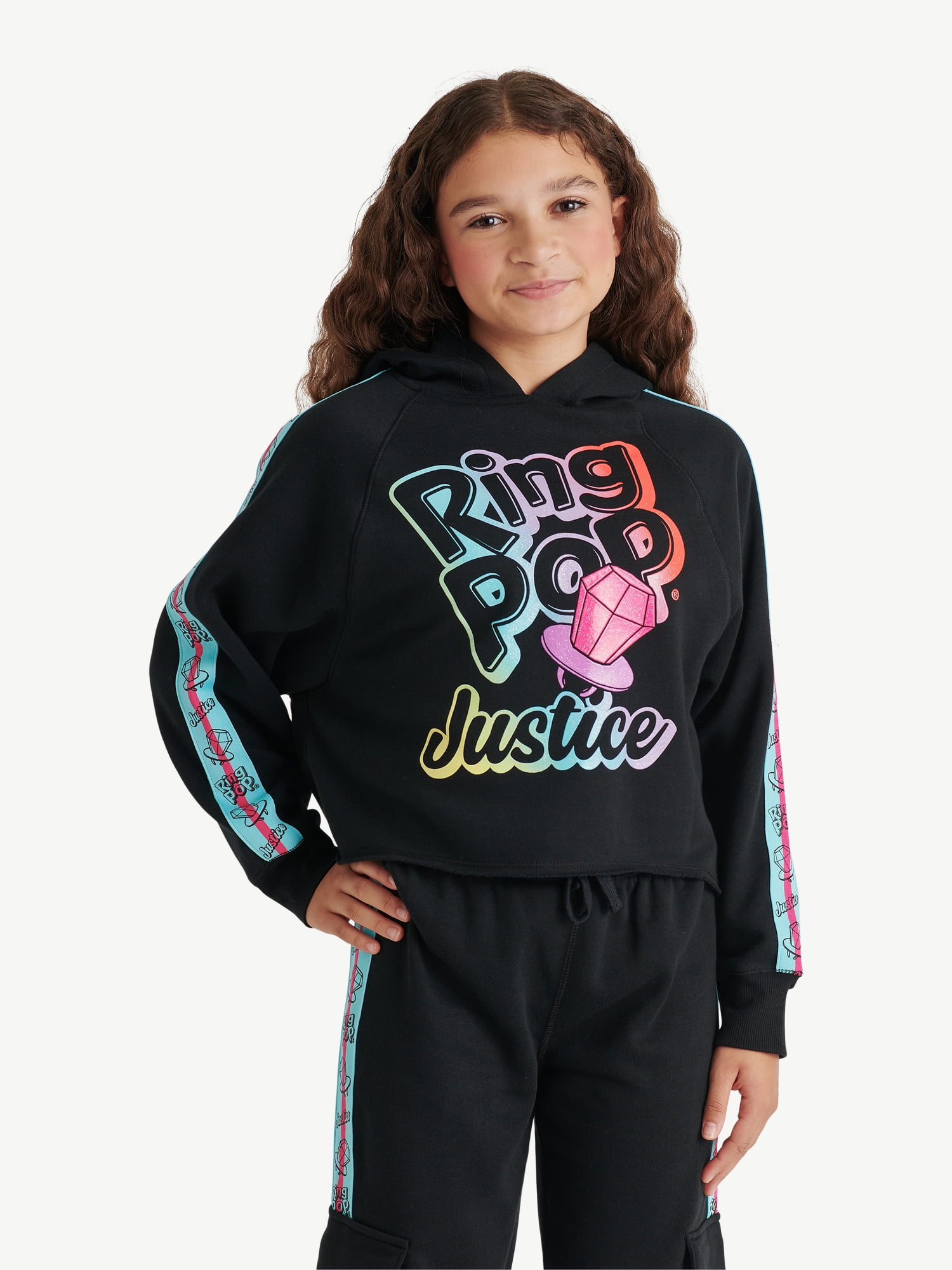 Justice Girls Ring Pop Bazooka Collab Hoodie, Sizes XS-XLP