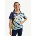 thumbnail image 1 of Justice Girls Ringer T-Shirt, Sizes XS-XL & Plus, 1 of 4