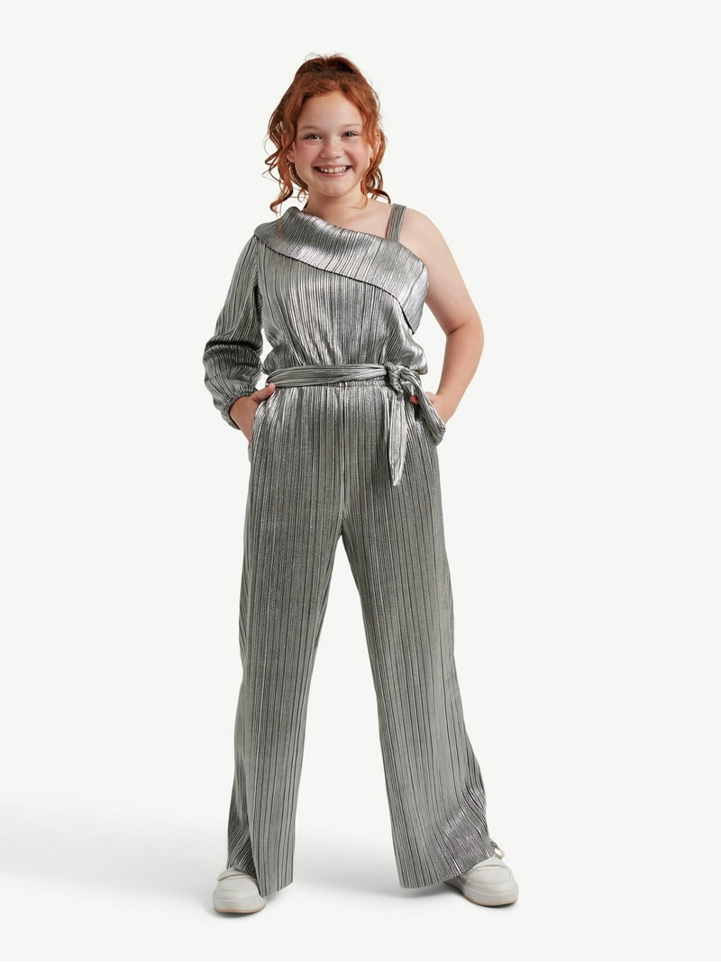 Justice Girls Ruffle Jumpsuit, Sizes XS-XL & Plus - Walmart.com