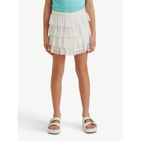 Girls Ruffle Skirt, Sizes XS - XLP