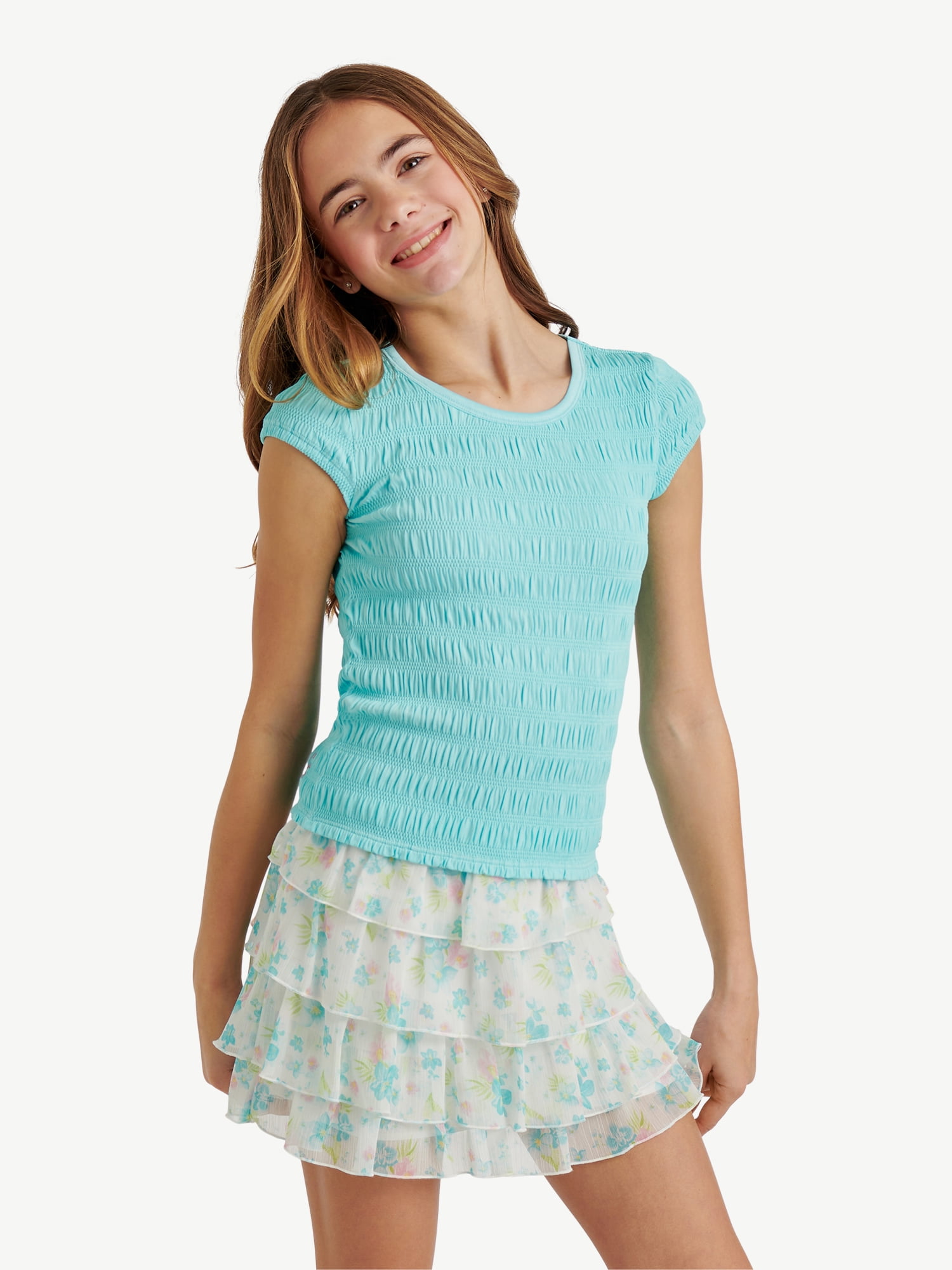 Justice Girls Scrunch Top, Sizes XS - XLP