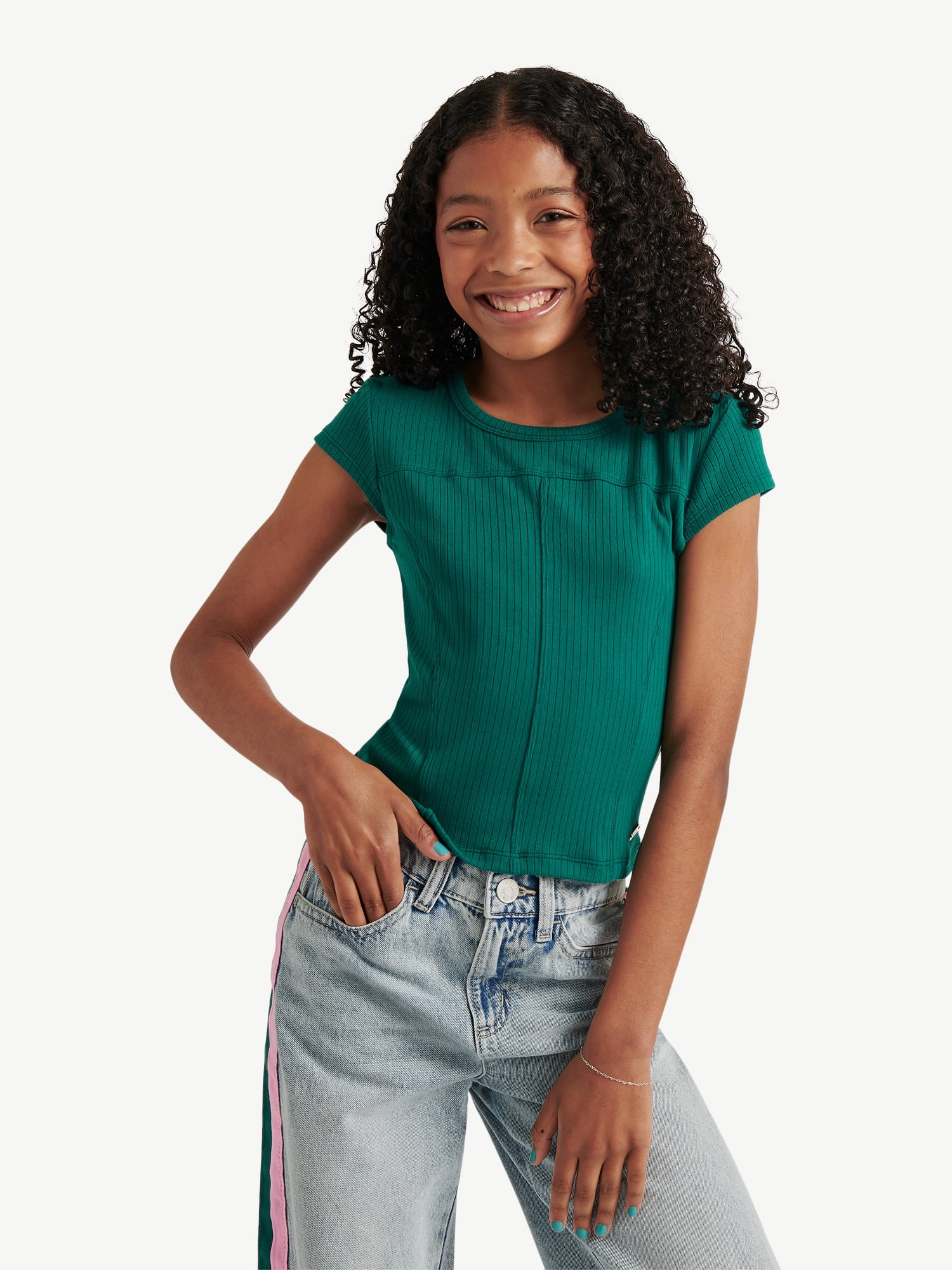 Justice Girls Short Sleeve Tee, Sizes XS - XLP