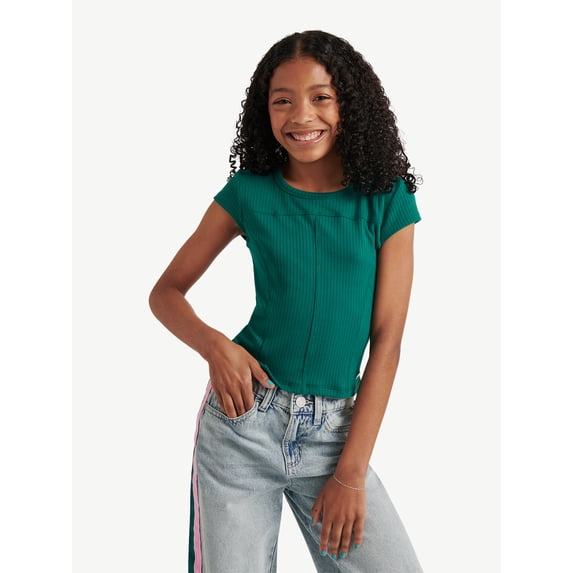 Justice Girls Short Sleeve Tee, Sizes XS - XLP