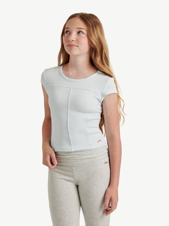 Girls Short Sleeve Tee, Sizes XS - XLP