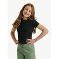 thumbnail image 1 of Justice Girls Seamed Tee, Sizes XS - XLP, 1 of 7