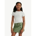 thumbnail image 1 of Justice Girls Seamed Tee, Sizes XS - XLP, 1 of 8