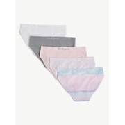Justice Girls Seamless Bikini Undies, 5-Pack, Sizes 6-16