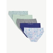 Justice Girls Seamless Bikini Undies, 5-Pack, Sizes 6-16