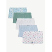 Justice Girls Seamless Shortie Undies, 5-Pack, Sizes 6-16