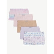 Justice Girls Seamless Shortie Undies, 5-Pack, Sizes 6-16