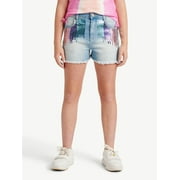 Justice Girls Sequin Denim Short, Sizes 6-18, Slim & Plus