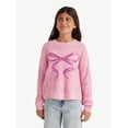 thumbnail image 1 of Justice Girls Sequin Bow Sweater, Sizes XS - XLP, 1 of 6