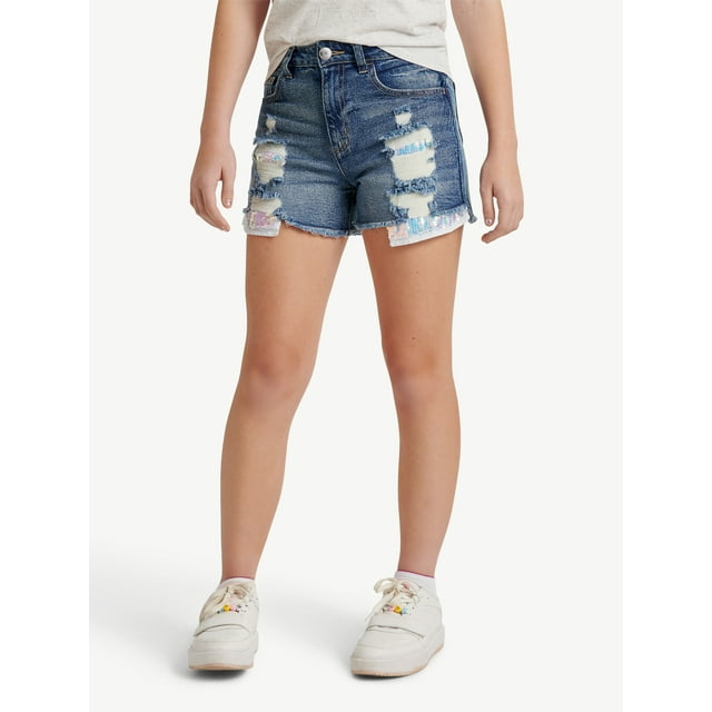Justice Girls Sequin Short, Sizes 618, Slim & Plus
