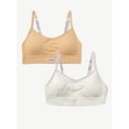 thumbnail image 1 of Justice Girls "Shades Collection" Convertible Back Bra, 2-Pack, Sizes 28-38, 1 of 7