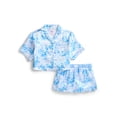 thumbnail image 1 of Justice Girls Short Sleeve Button Top and Shorts Pajama Set, 2-Piece, Sizes 5-18, 1 of 3