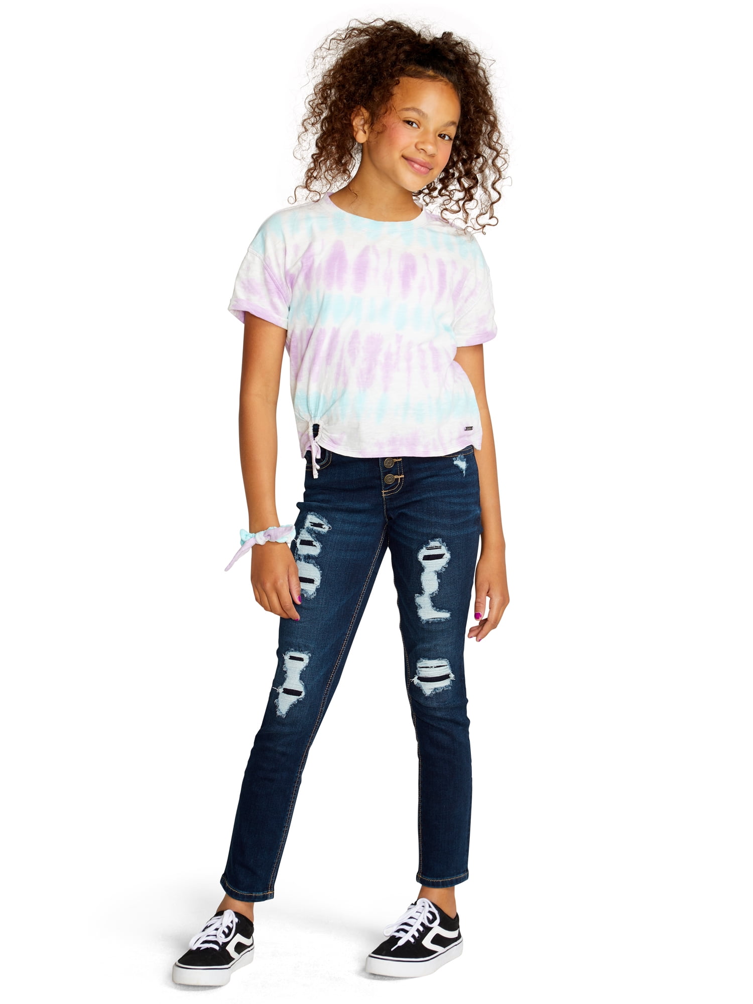 Justice Girls Short Sleeve Daydreamer T-Shirt, Sizes 5-18 Walmart.com