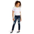 thumbnail image 1 of Justice Girls Short Sleeve Daydreamer T-Shirt, Sizes 5-18, 1 of 4