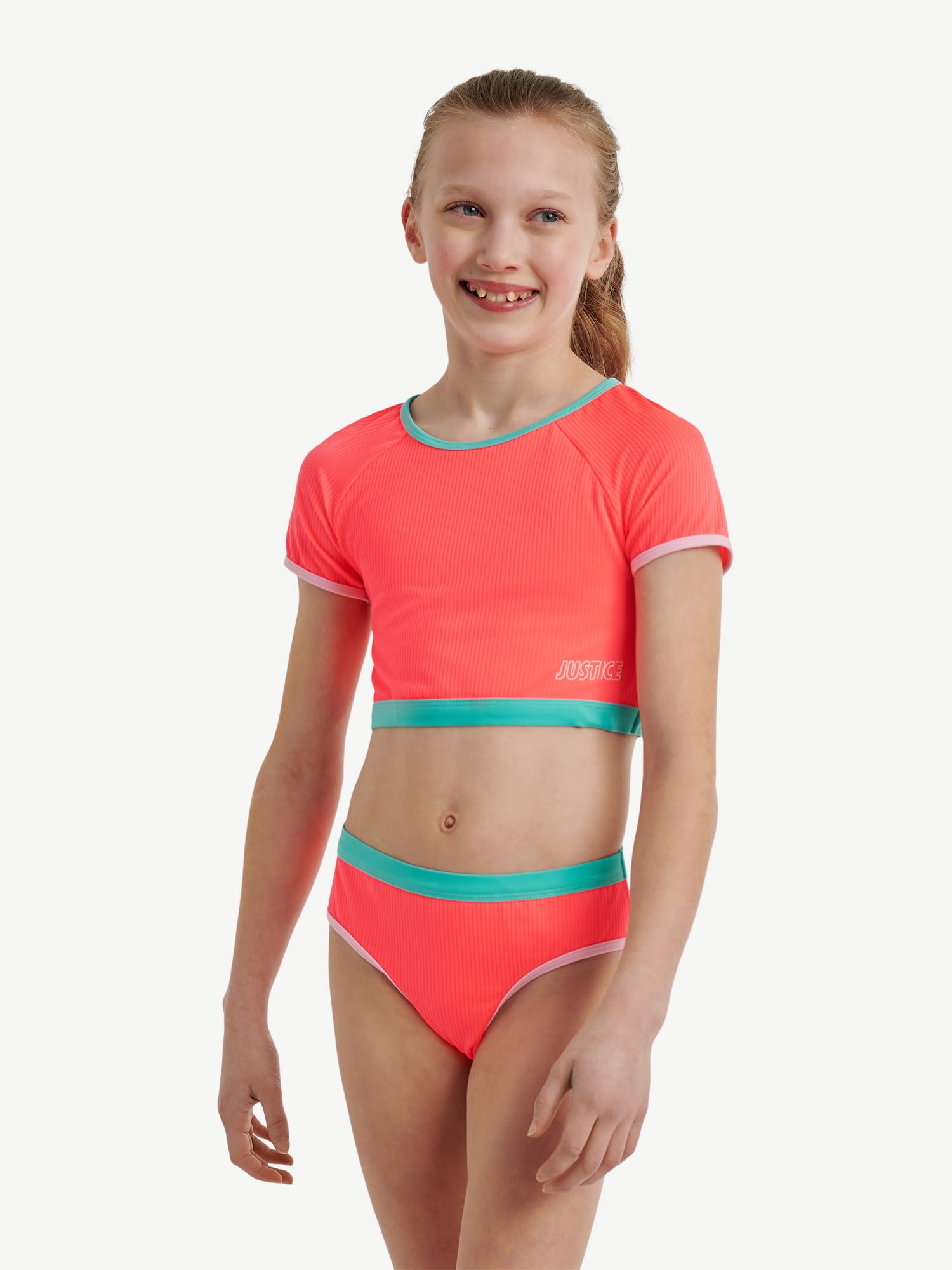 Rashguard 500 heren uv-bescherming korte mouwen UPF50 kaki