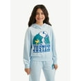 thumbnail image 1 of Justice x Snoopy Girls Velour Hoodie, Sizes XS - XLP, 1 of 6