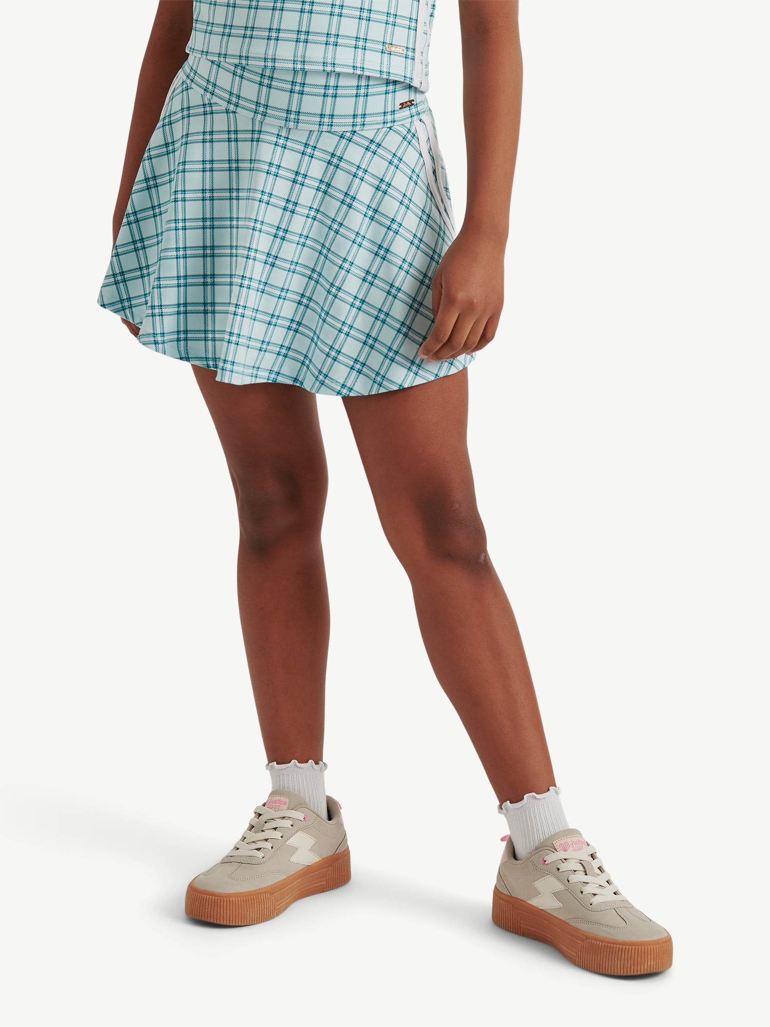 Justice Girls Sporty Skater Skort, Sizes XS - XLP