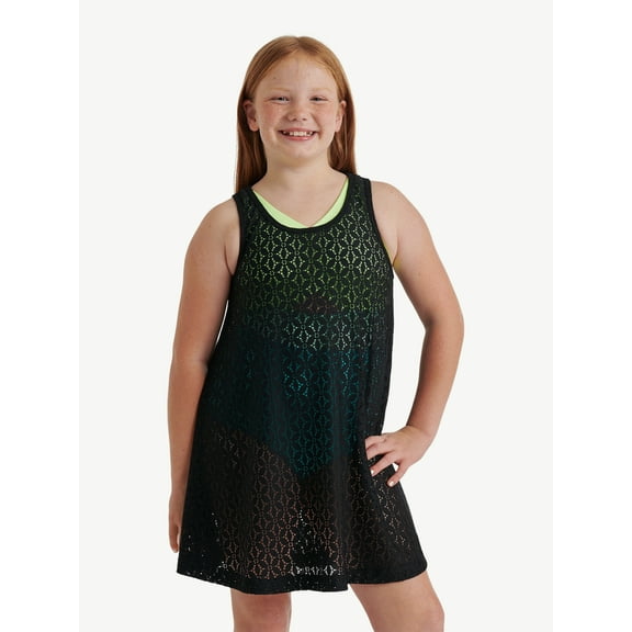 Justice Girls Swimsuit Cover-Up Racerback Dress, Sizes 4-18