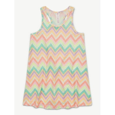 Justice Girls Swimsuit Cover-Up Racerback Dress, Sizes 4-18