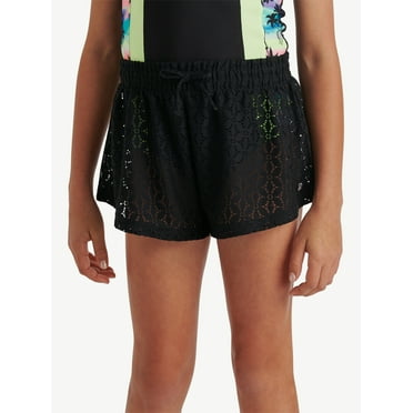 Justice Girls Swimsuit Cover-Up Shorts, Sizes 4-18