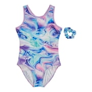 Justice Girls' Swirl Print Leotard, Sizes XS-XL