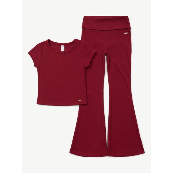 Justice Girls Tee & Flared Legging Set, Sizes XS - XLP
