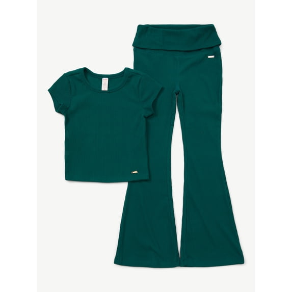 Justice Girls Tee & Flared Legging Set, Sizes XS - XLP