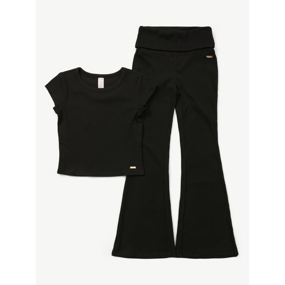 Justice Girls Tee & Flared Legging Set, Sizes XS - XLP