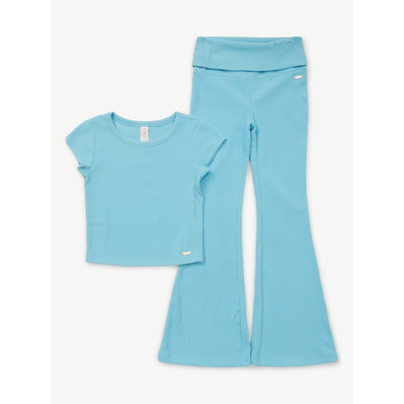 Justice Girls Tee & Flared Legging Set, Sizes XS - XLP