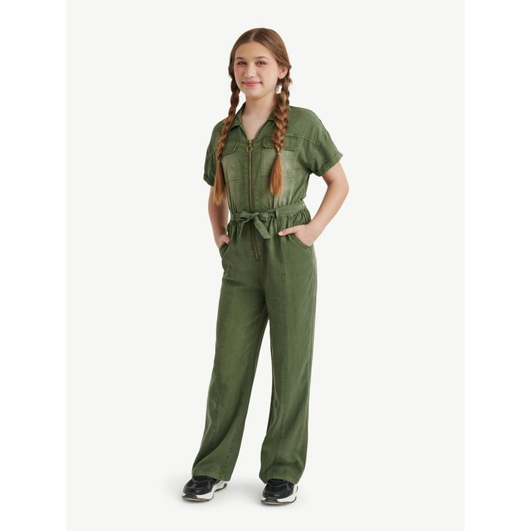 Justice Girls Tencel Jumpsuit Sizes XS XLP Walmart