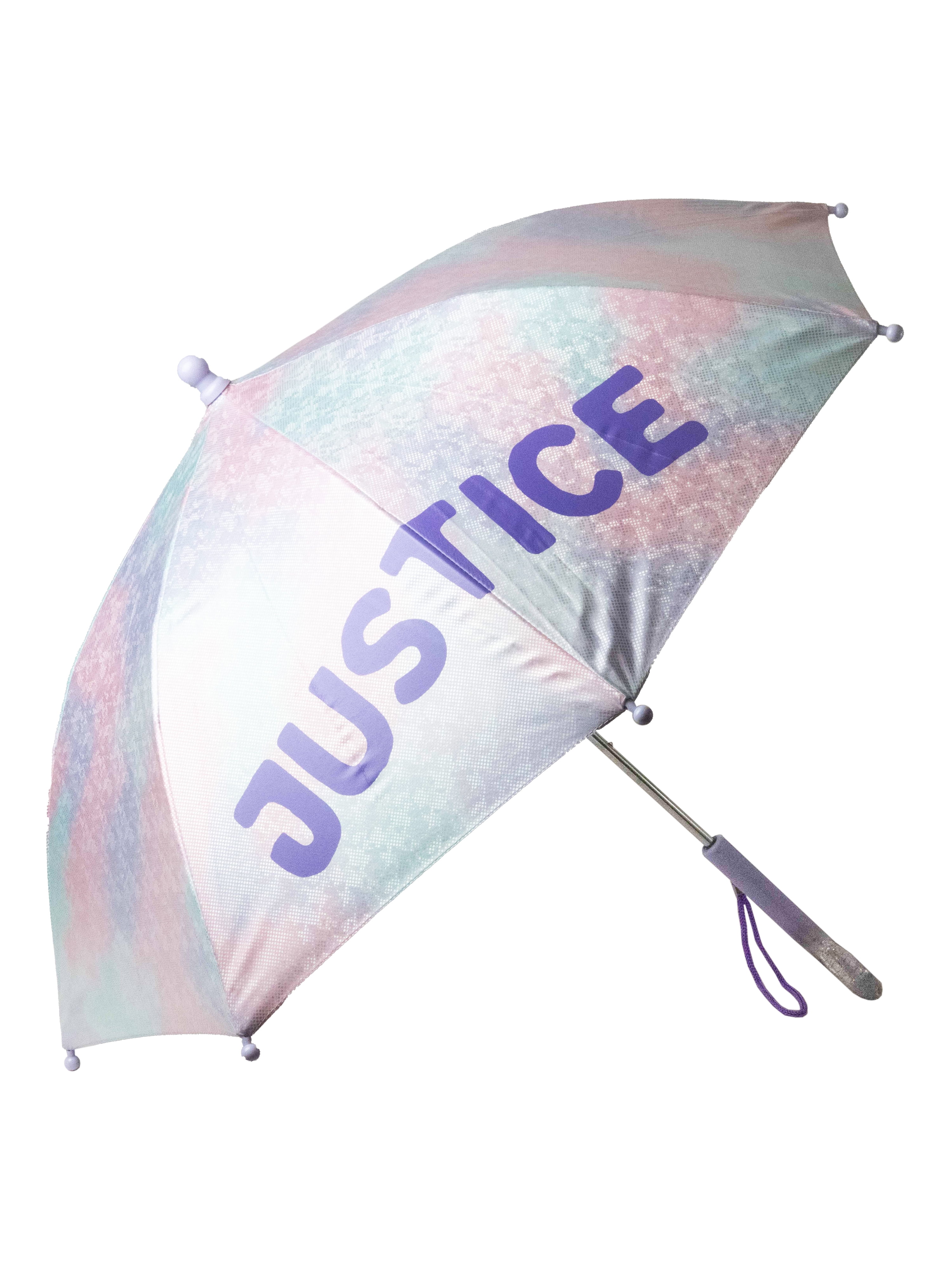 Justice Girl's Umbrella, Iridescent