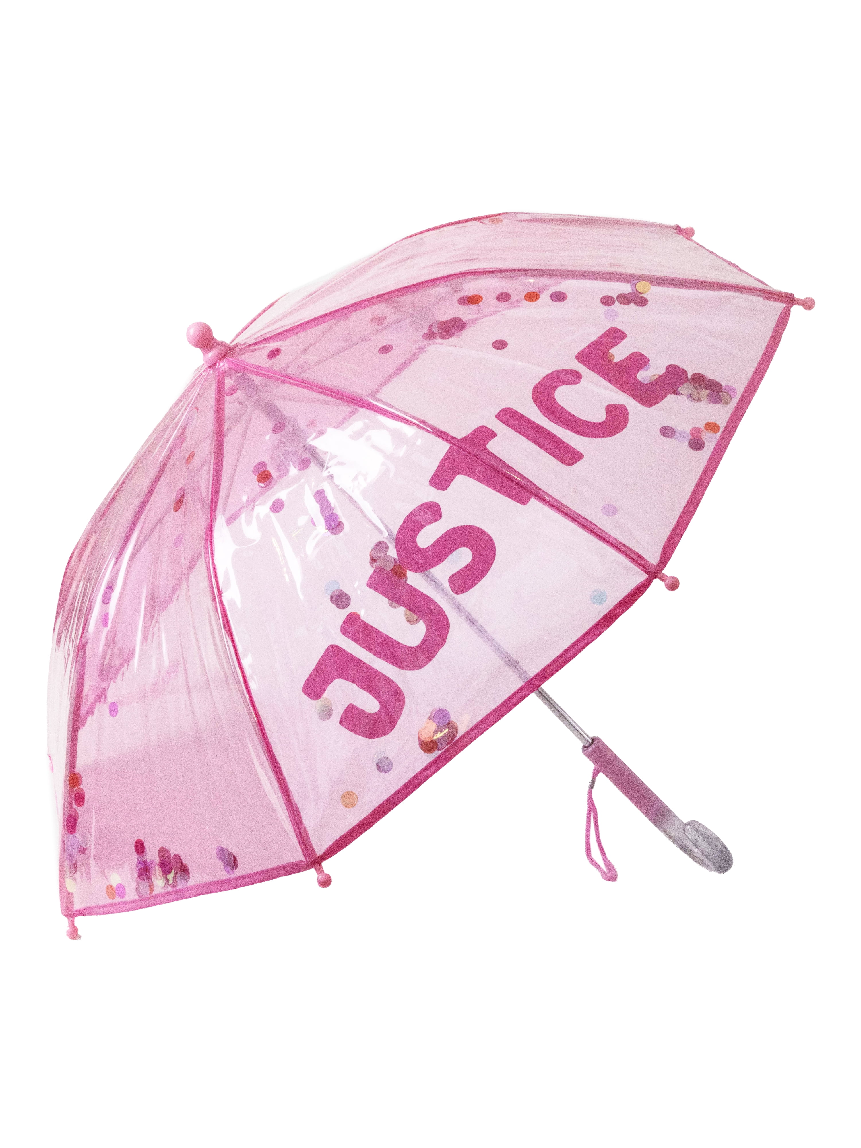 Justice Girls Umbrella - Pink Shaky Sequins - Walmart.com