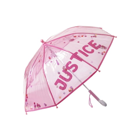 Girl's Umbrella, Pink Shakey Sequins