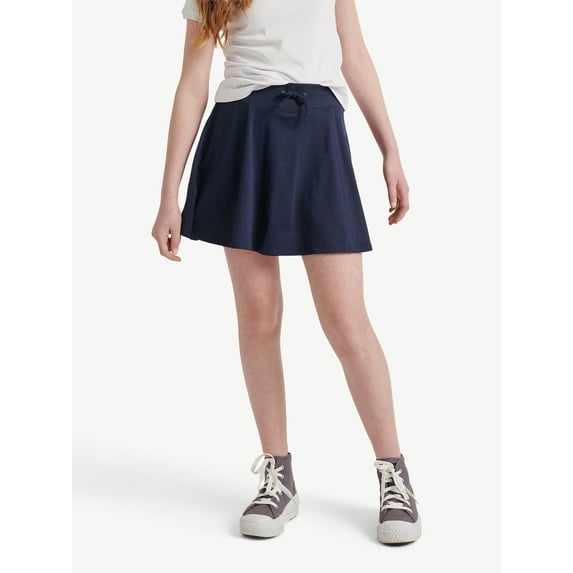 Justice Girls Uniform Knit Skater Skirt, Sizes XS-XLP