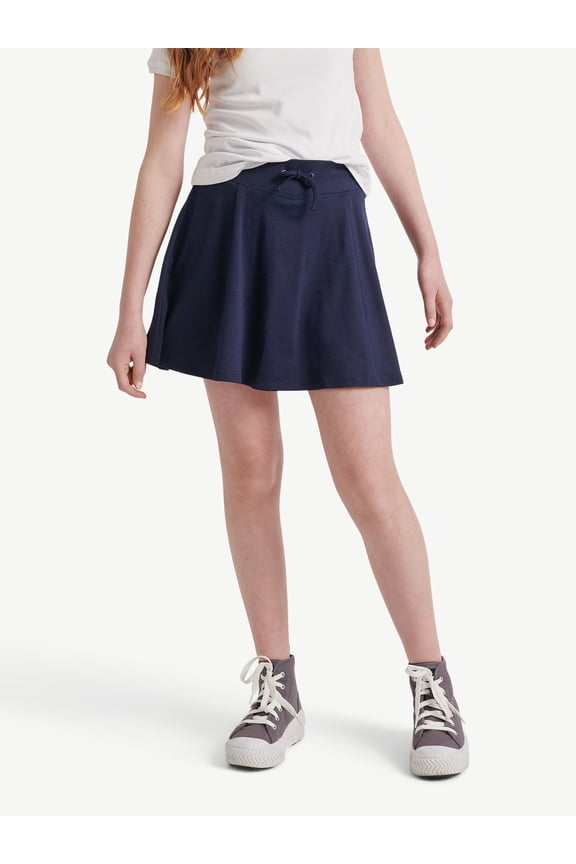 Girls Uniform Knit Skater Skirt, Sizes XS-XLP