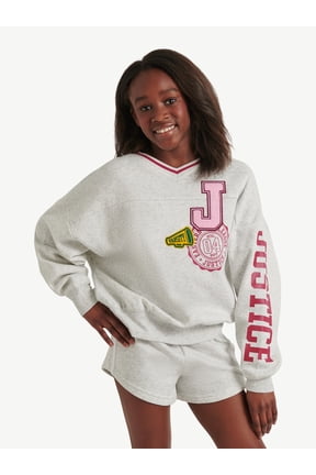 Girls Varsity V-neck Sweatshirt, Sizes XS - XLP