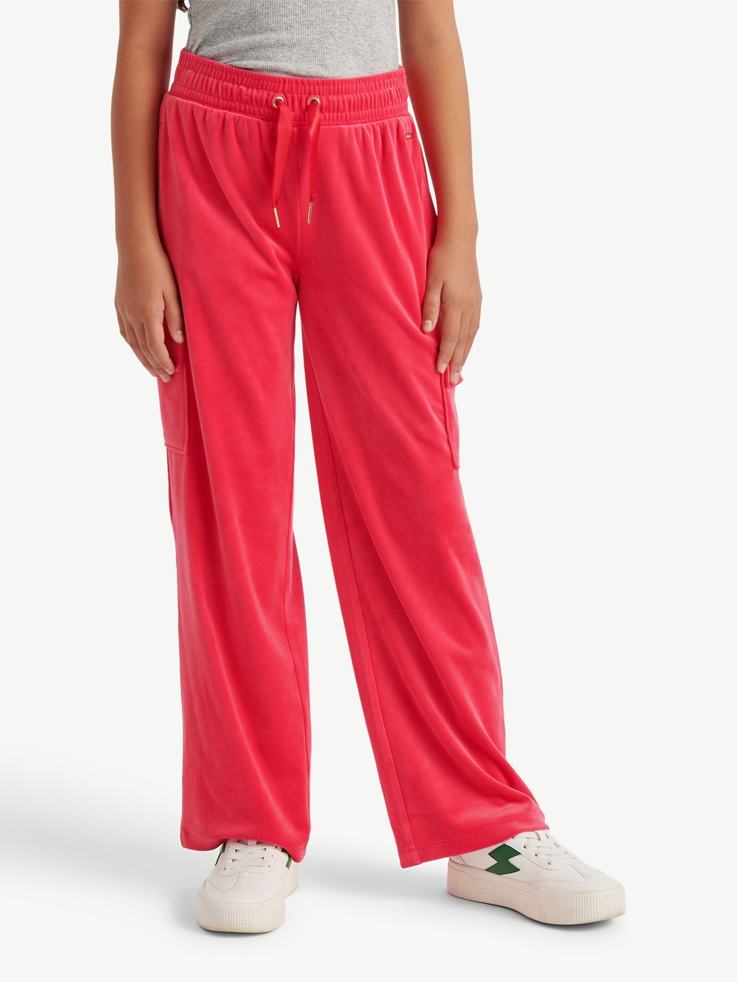 Justice Girls Velour Cargo Pants, Sizes XS - XLP