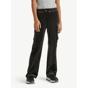Justice Girls Velour Cargo Pocket Pant, Sizes XS-XLP