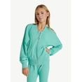 thumbnail image 1 of Justice Girls Washed Fleece Bomber, Sizes XS - XLP, 1 of 7