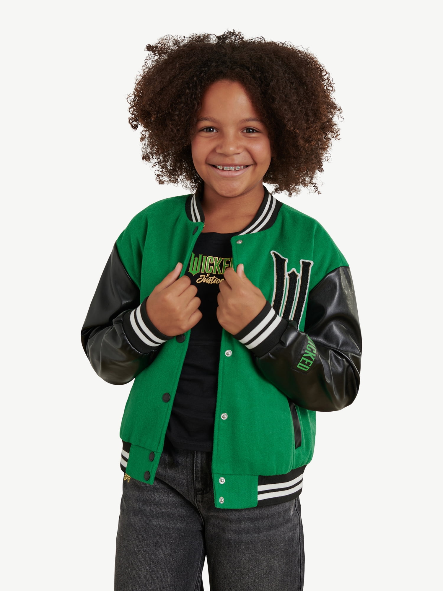 Justice Girls Wicked Varsity Jacket, Sizes XS-XLP - Walmart.com Justice Girls Wicked Varsity Jacket, Sizes XS-XLP - Walmart.com