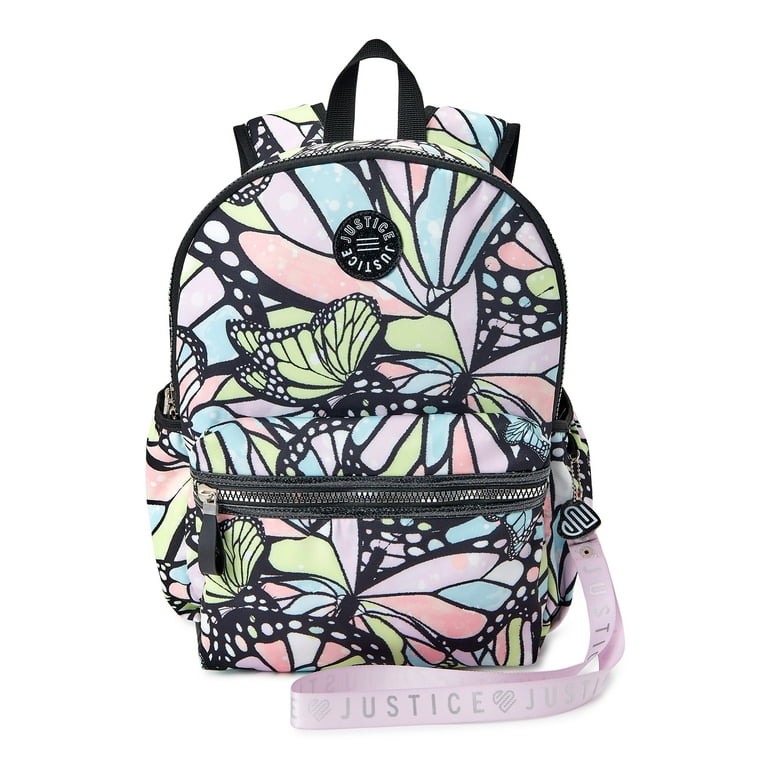 Butterfly-Print Backpack