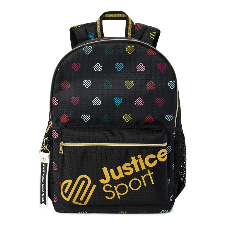 Justice j backpack sales